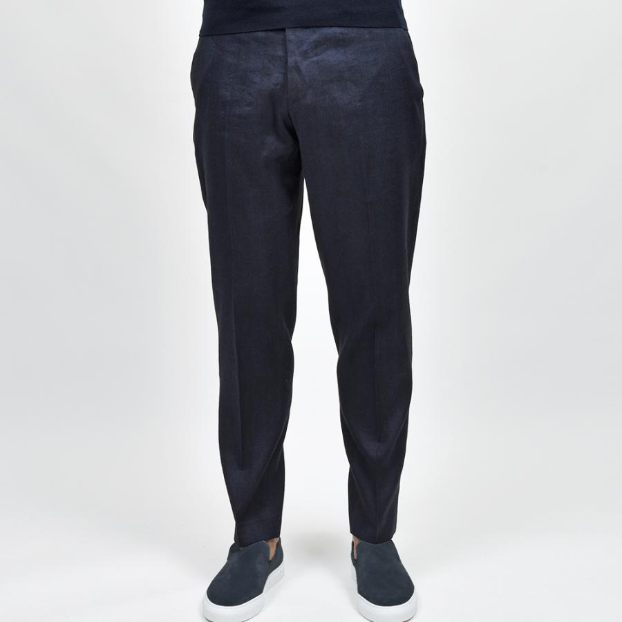 PT TORINOリネン コットン ヘリンボーン パンツ REBEL FIT PT TORINO ピーティー トリノ Edge リネン コットン ヘリンボーン ノー