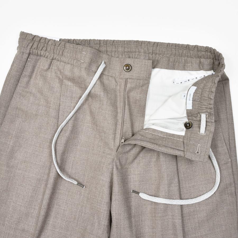PT TORINO（ピーティー トリノ）ヴァージンウール ストレッチ サキソニー 1プリーツシャーリングパンツ SOFT FIT/MA36◇ |  | 12