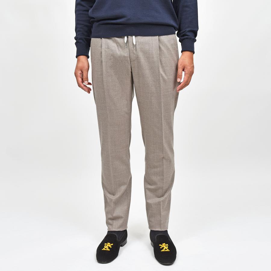 PT TORINO（ピーティー トリノ）ヴァージンウール ストレッチ サキソニー 1プリーツシャーリングパンツ SOFT FIT/MA36◇ |  | 03