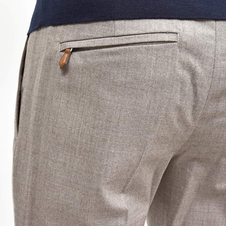PT TORINO（ピーティー トリノ）ヴァージンウール ストレッチ サキソニー 1プリーツシャーリングパンツ SOFT FIT/MA36◇ |  | 07