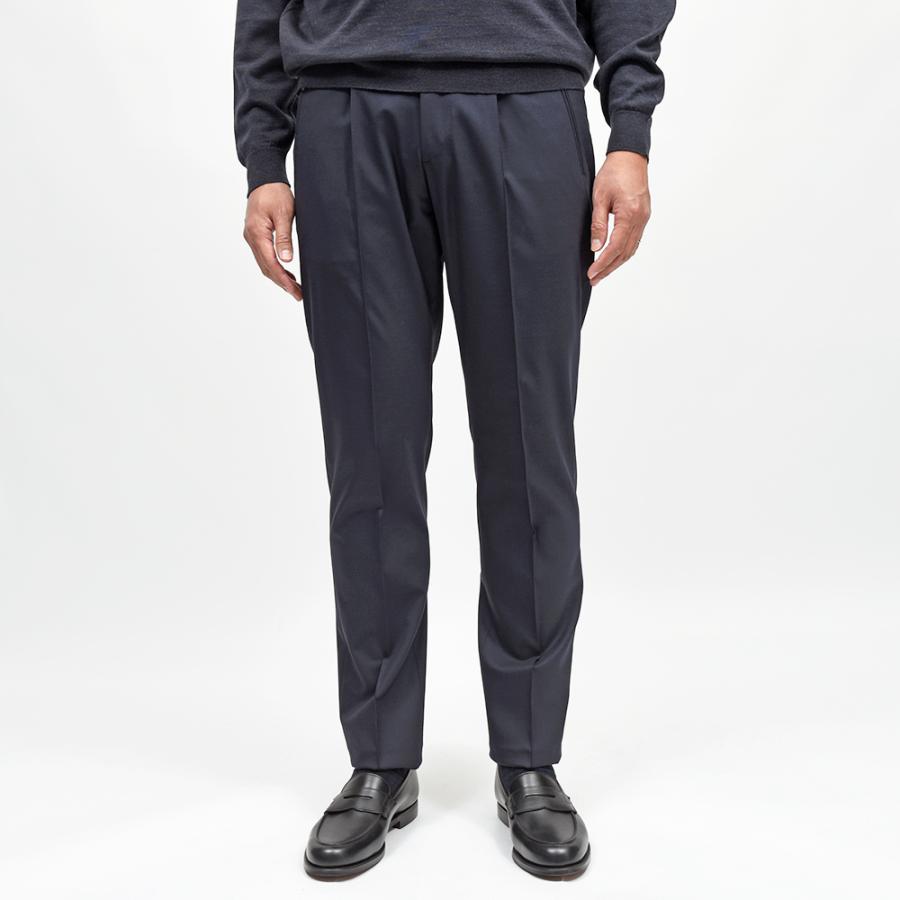 PT TORINO（ピーティー トリノ）NEW BERLIN ウォッシャブルテクノウール ストレッチ サージ 永久クリース 1プリーツパンツ SOFT FIT/VD06 |  | 03