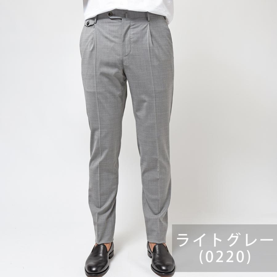 PT TORINO（ピーティートリノ）Travel ウォッシャブルテクノウール ストレッチ トロピカル 1プリーツ ドレスパンツ GENTLEMAN FIT/PO35の画像