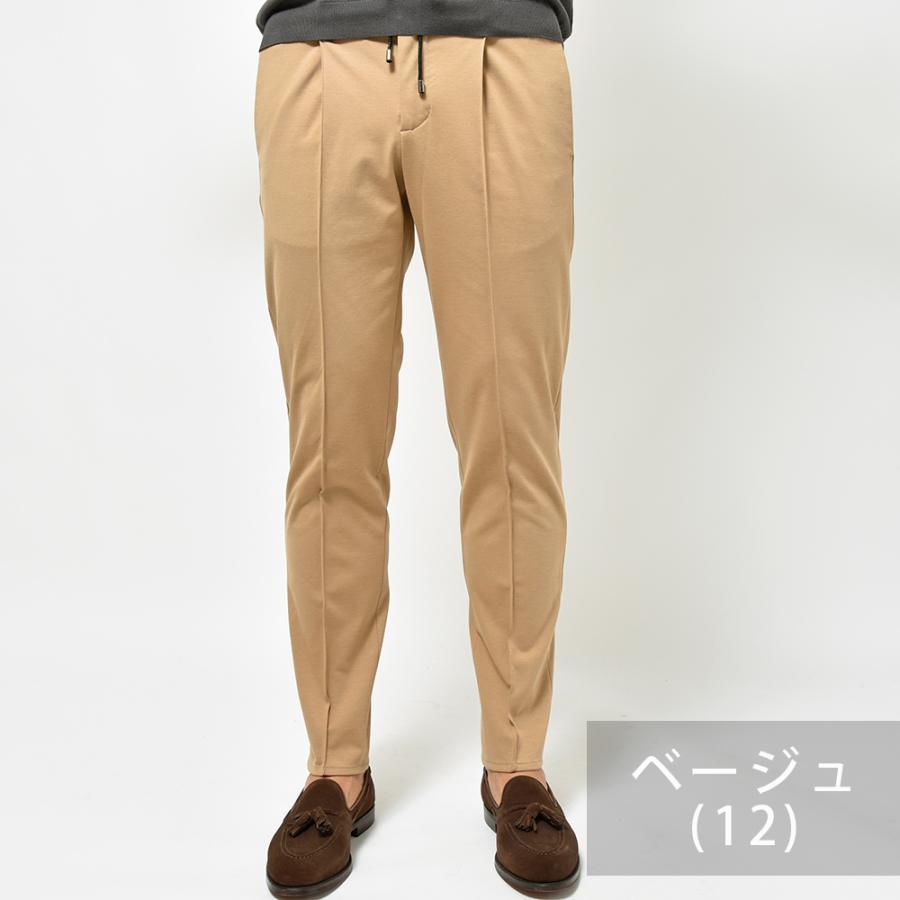 giabsarchivio（ジャブスアルキヴィオ）別注MASACCIO ウォッシャブルジャージー 1プリーツ パンツ A3573の画像