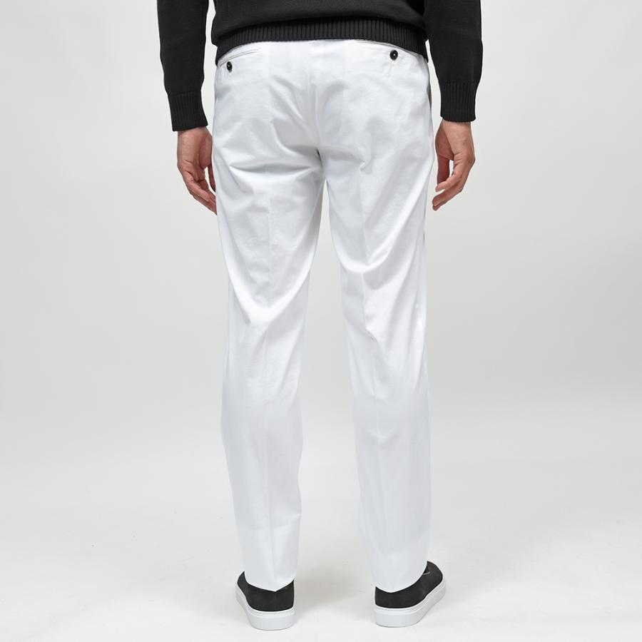 PT TORINO（ピーティートリノ）コットンストレッチ ギャバジン ノープリーツパンツ SLIM FIT/PU42の画像