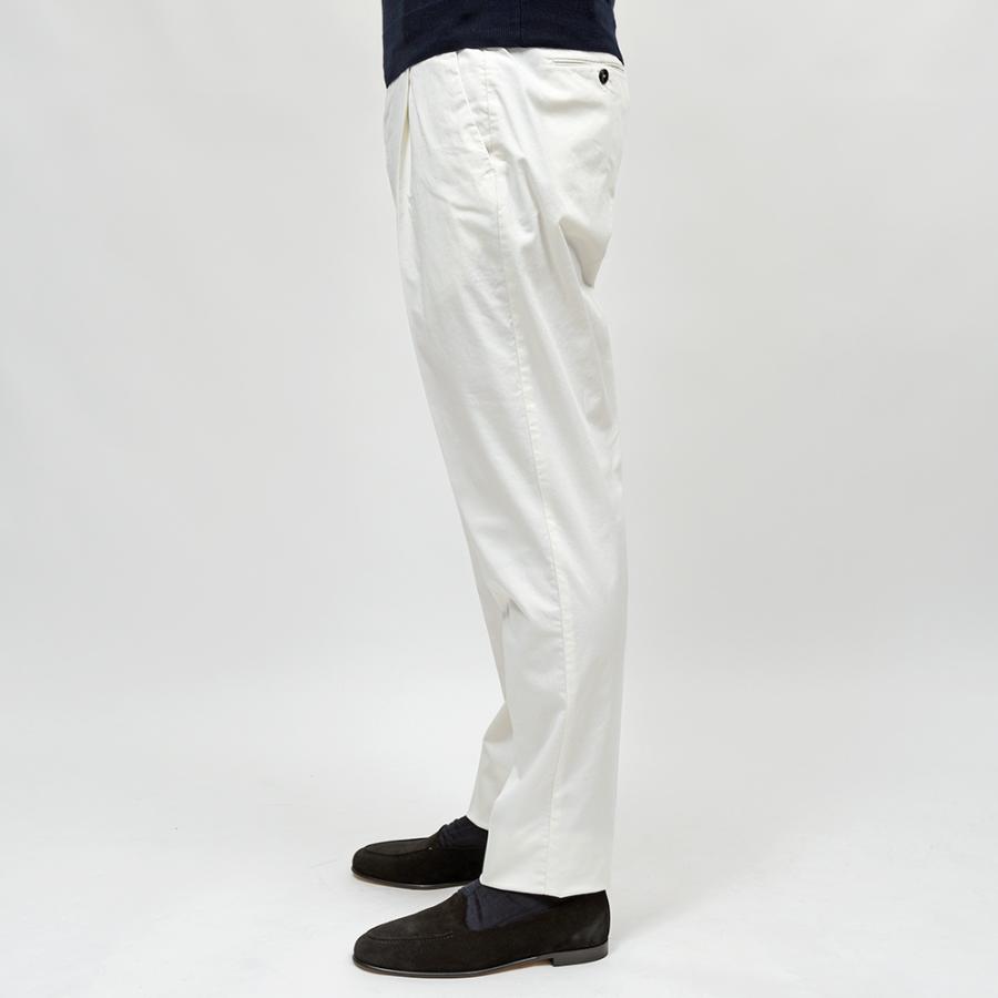 PT TORINO（ピーティートリノ）コットンストレッチ ギャバジン 1プリーツパンツ UNION FIT/PU42の画像