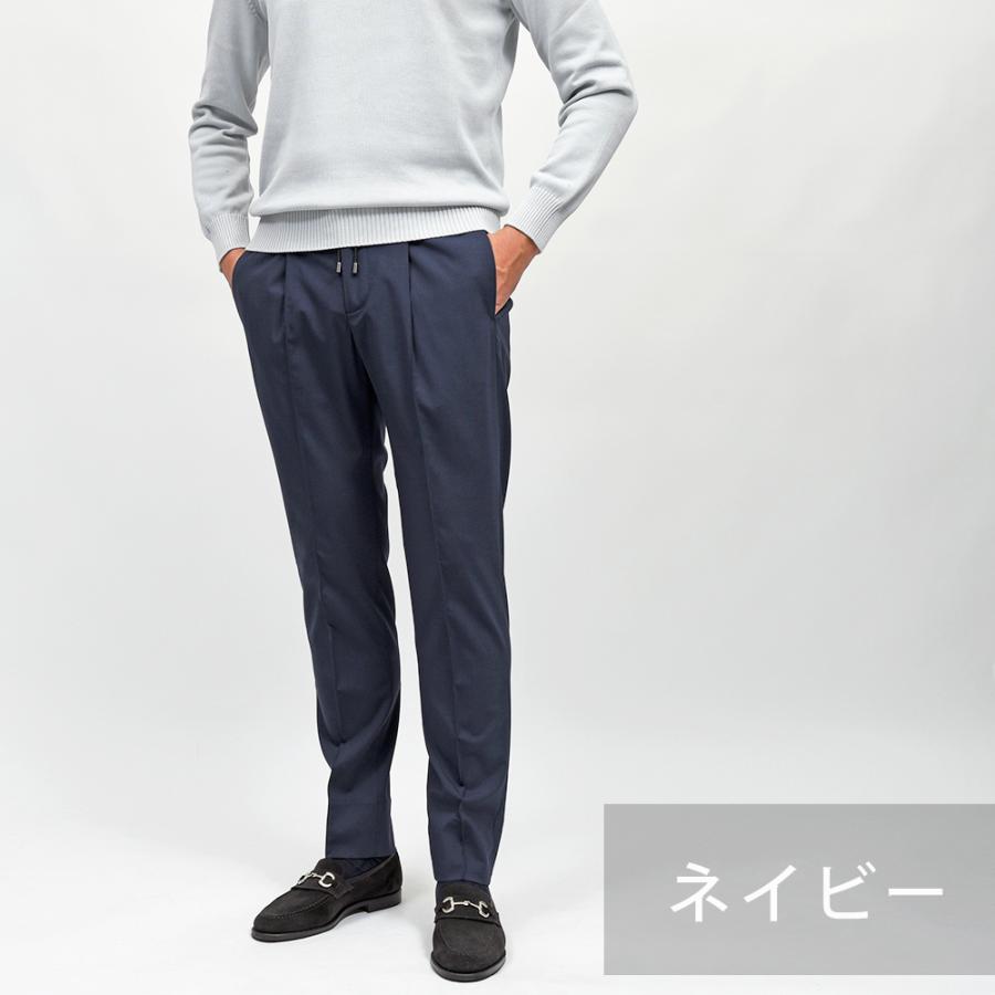 giabsarchivio（ジャブスアルキヴィオ）別注MASACCIO テクノウール 1プリーツパンツ A6425の画像