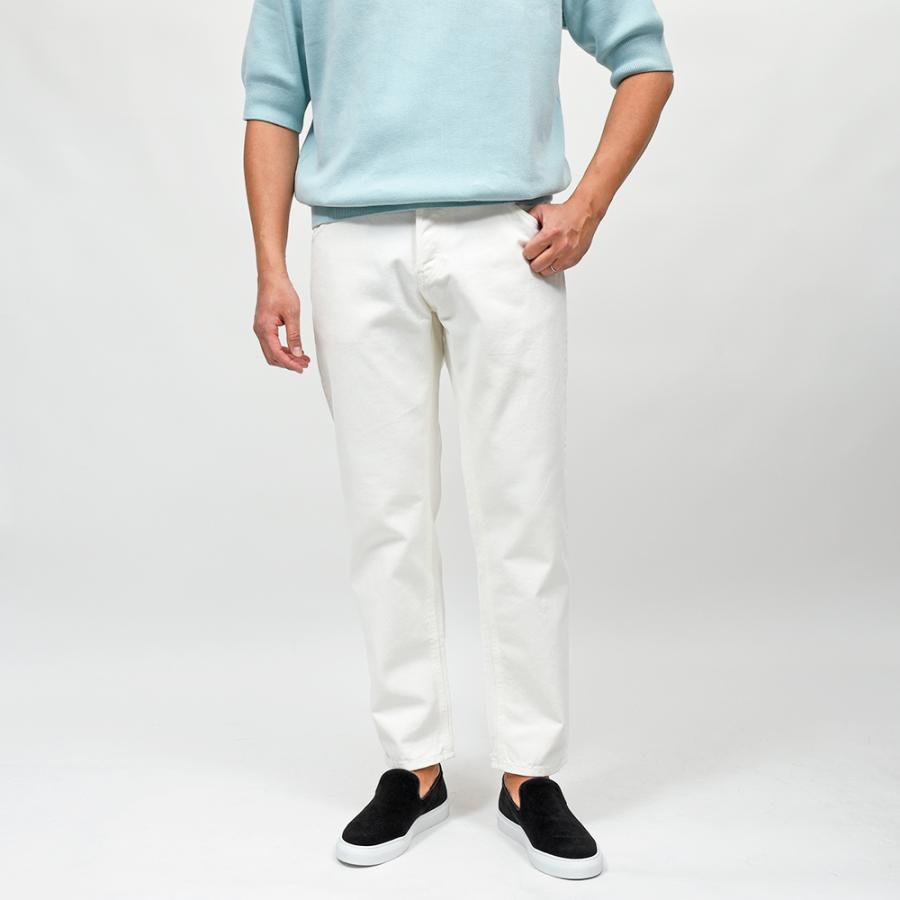 PT TORINO DENIM（ピーティートリノデニム）REBEL コットン カツラギ ホワイトデニムパンツ/TX14T0 |  | 01