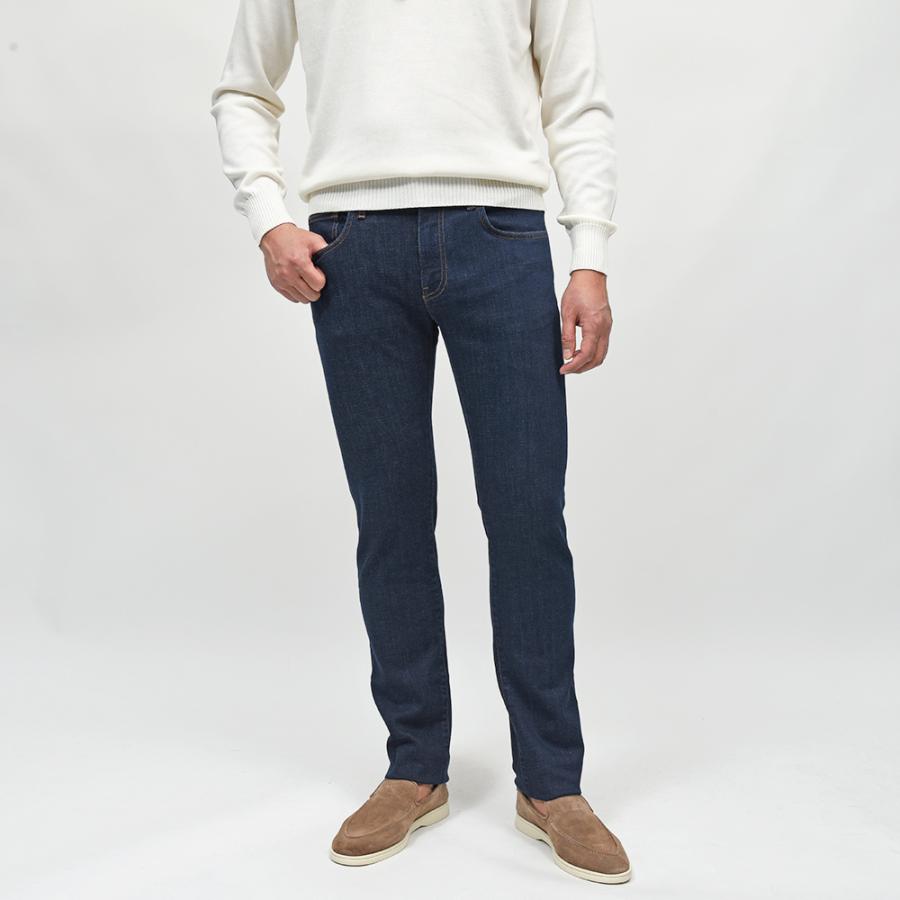 PT TORINO DENIM（ピーティートリノデニム）SAMBA コットンストレッチ ワンウォッシュ スリムテーパードデニムパンツ/AW0310の画像