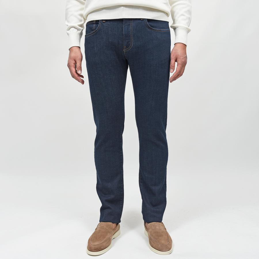 PT TORINO DENIM（ピーティートリノデニム）SAMBA コットンストレッチ ワンウォッシュ スリムテーパードデニムパンツ/AW0310の画像