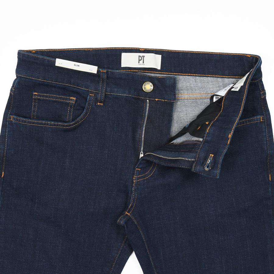 PT TORINO DENIM（ピーティートリノデニム）SAMBA コットンストレッチ ワンウォッシュ スリムテーパードデニムパンツ/AW0310の画像