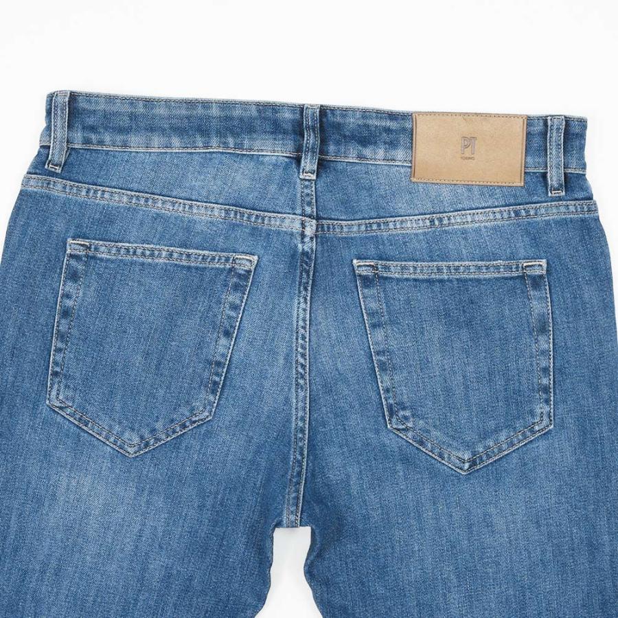 PT TORINO DENIM（ピーティートリノデニム）SAMBA コットンストレッチ スリムテーパードデニムパンツ/TX1640の画像