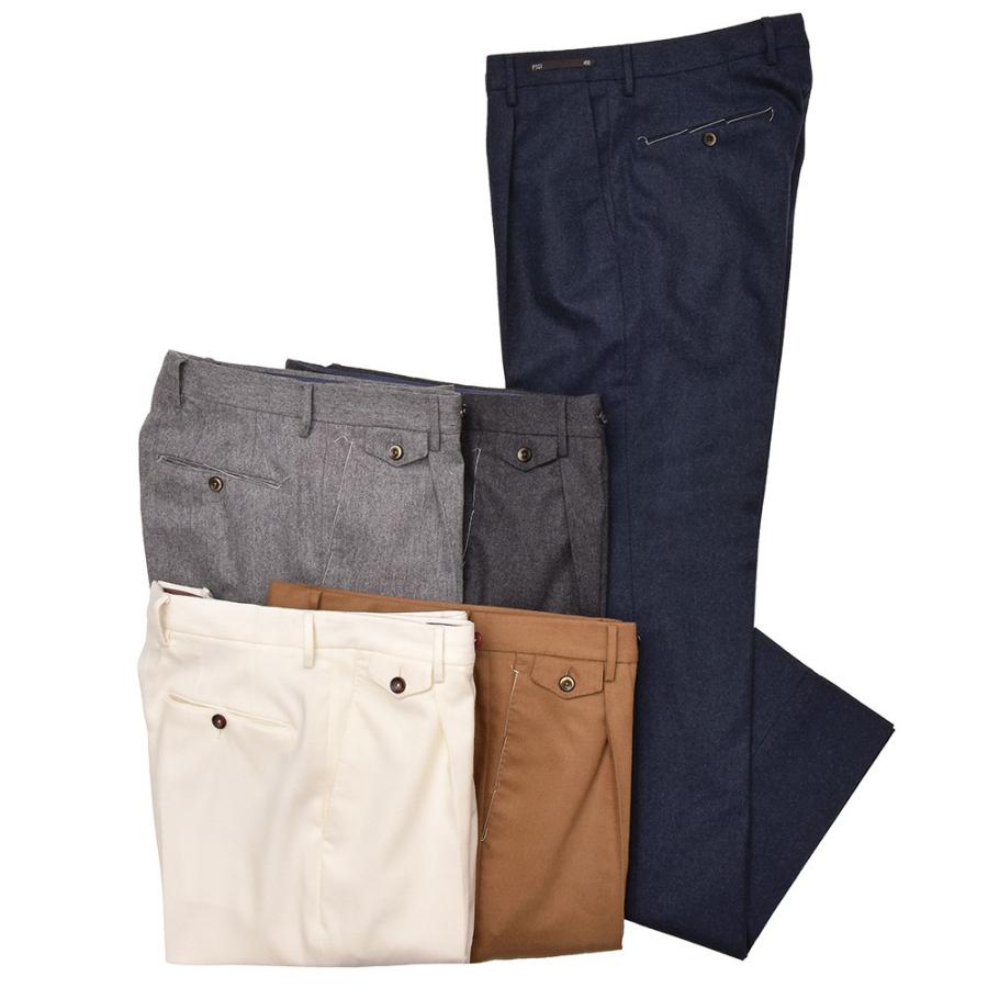PT01 GENTLEMAN FIT 1プリーツ パンツ スラックス 44 PT01 GENTLEMAN FIT 1プリーツ パンツ スラックス 44 PT01（ピーティー
