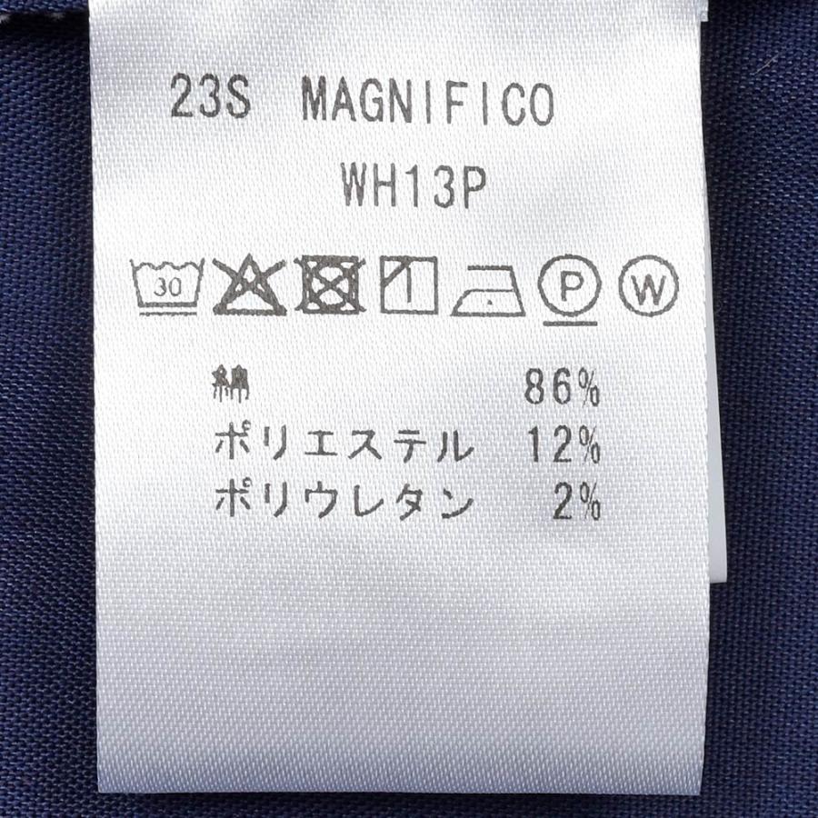giab's ARCHIVIO ジャブスアルキヴィオ MAGNIFICO コットン ポリエステル ストレッチ ストライプ ドローコード 1プリーツ ショートパンツ WH13 |  | 10