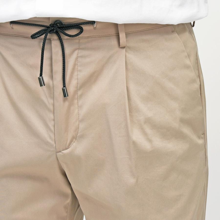 giabsarchivio（ジャブスアルキヴィオ）別注MASACCIO ring/3G シャカヌメコットン ストレッチ 1プリーツショートパンツ A3768の画像