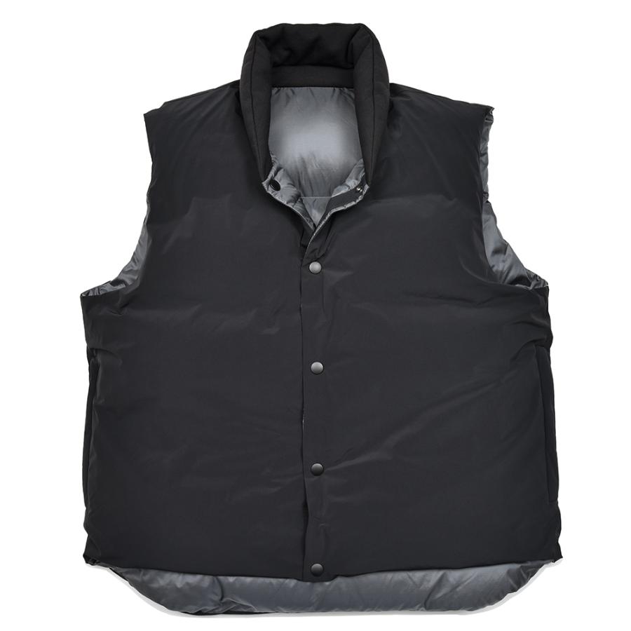 Scye サイ ナイロン ストレッチ リバーシブル ダウンベスト : ring