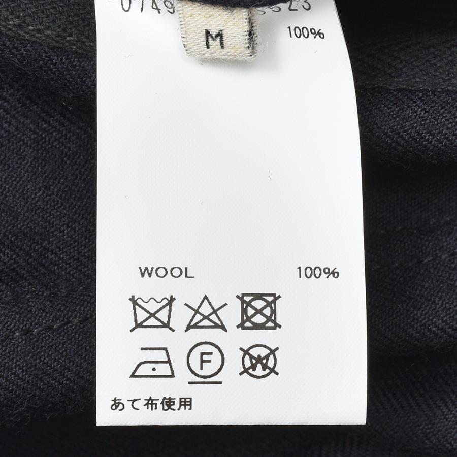 COHERENCE コヒーレンス VERNON-D ウール ツイル ROVER WOOL TWILL ミリタリーシャツジャケットの画像