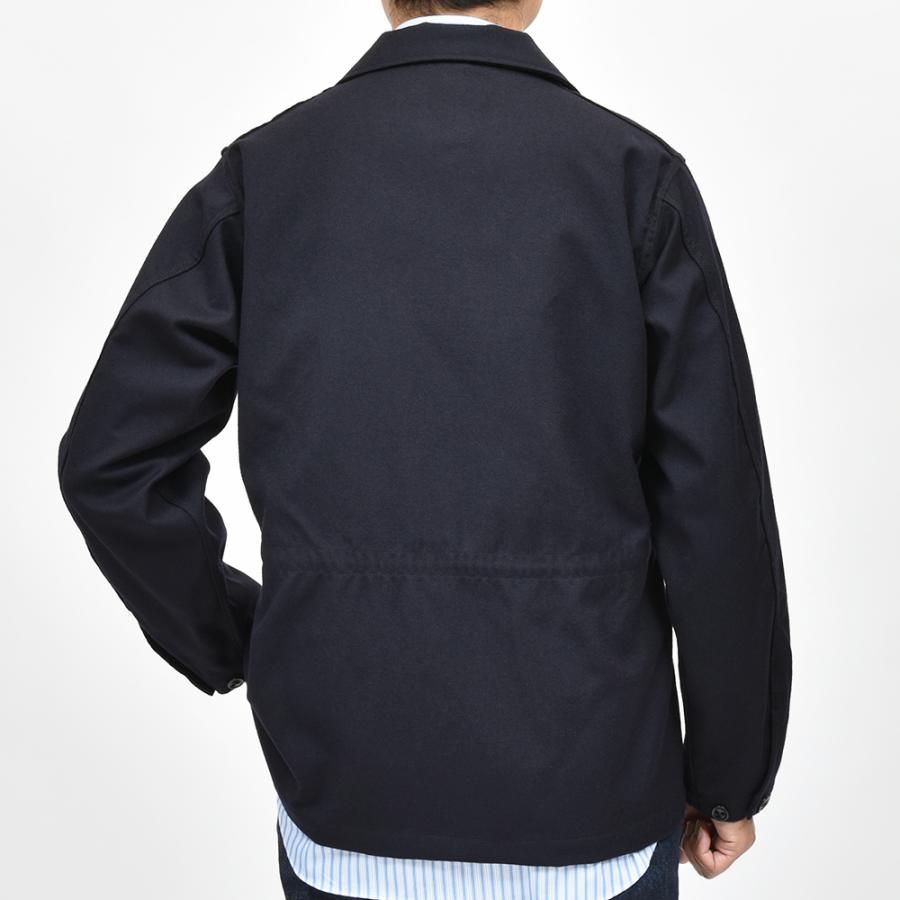 COHERENCE コヒーレンス VERNON-D ウール ツイル ROVER WOOL TWILL ミリタリーシャツジャケットの画像