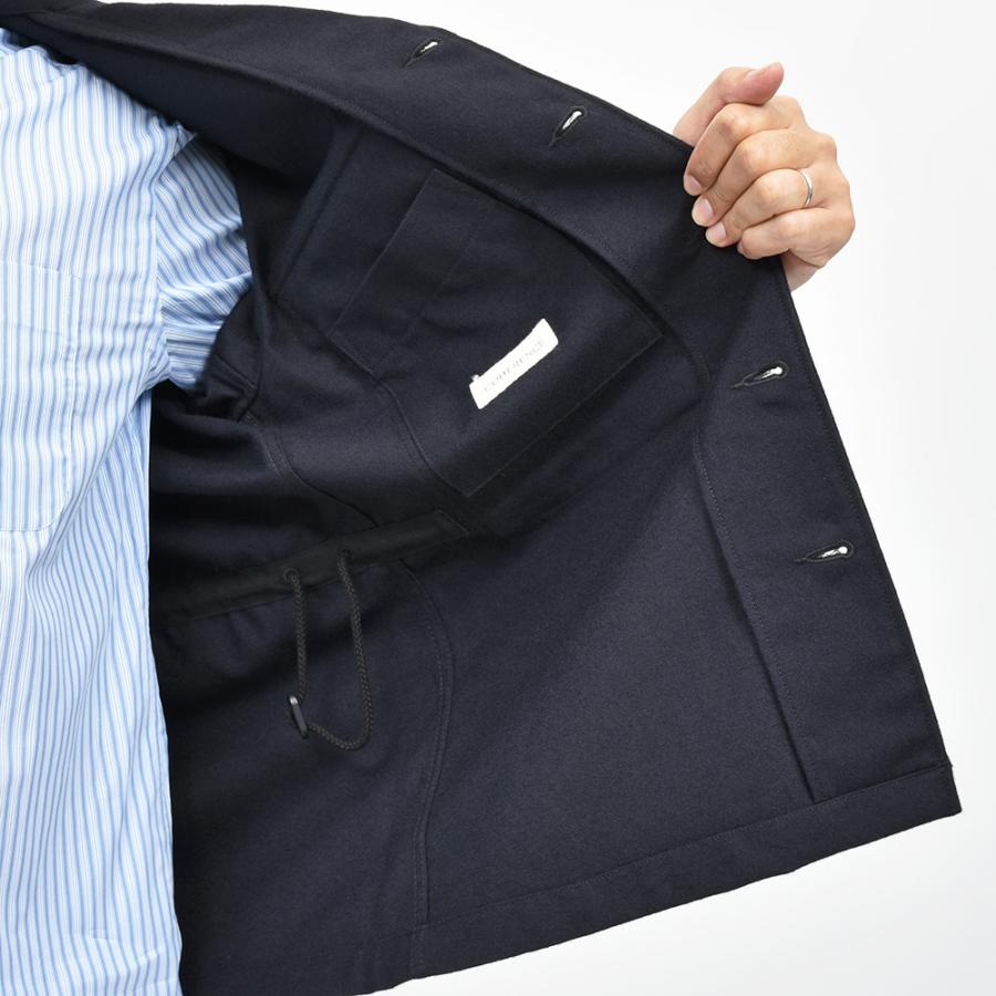 COHERENCE コヒーレンス VERNON-D ウール ツイル ROVER WOOL TWILL ミリタリーシャツジャケットの画像