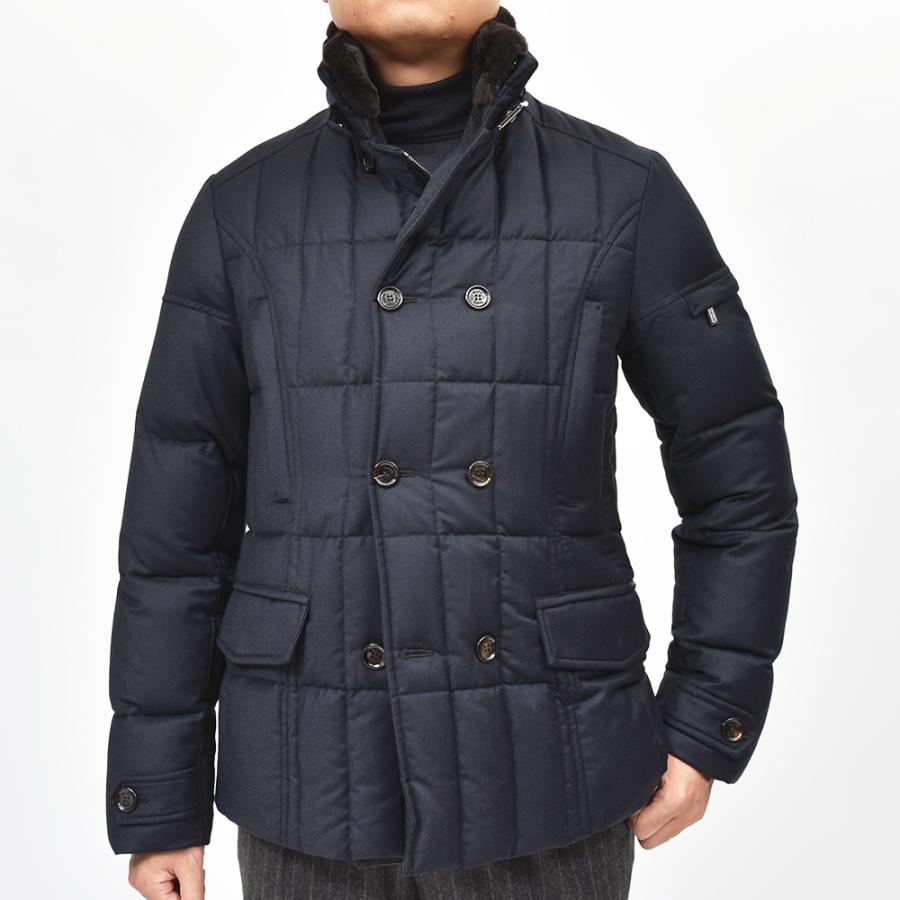 MOORER ムーレー　ダウンジャケット　SIRO-L 44 カシミヤ混 WINTER SALE｜MOORER ムーレー / SIRO-L カシミヤ混ウール ダブル