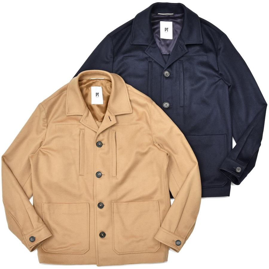PT TORINO ピーティートリノ ヴァージンウール カシミヤ フランネル 