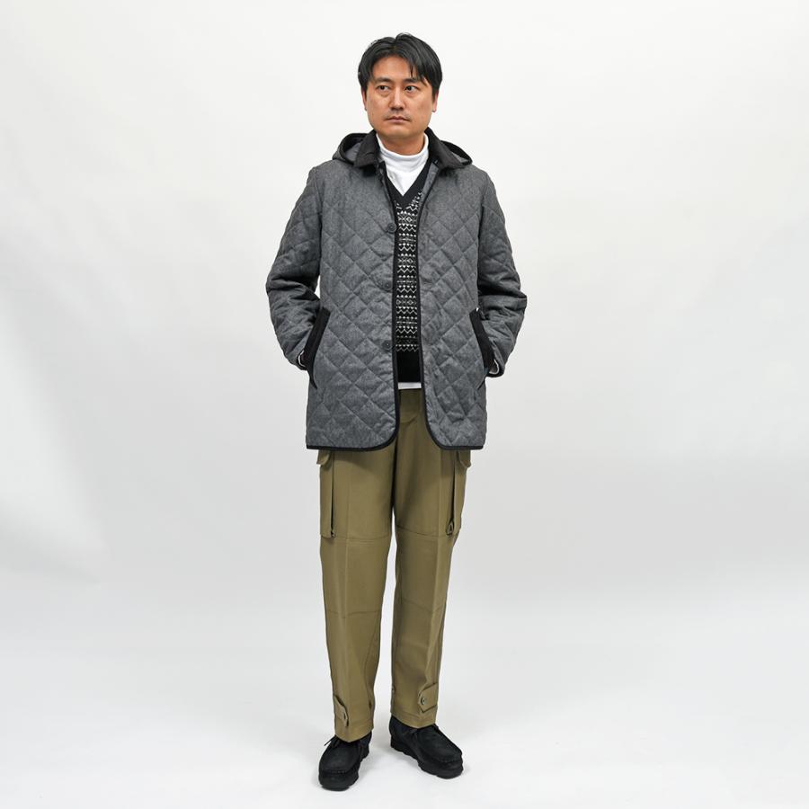 LAVENHAM（ラベンハム）DENSTON ウール キルティングジャケットの画像