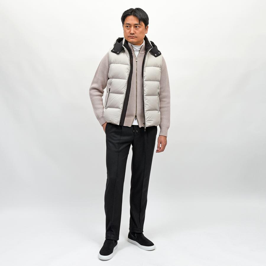 MooRER ムーレーFIRE-SKT ポリエステル 撥水 デタッチャブルフード