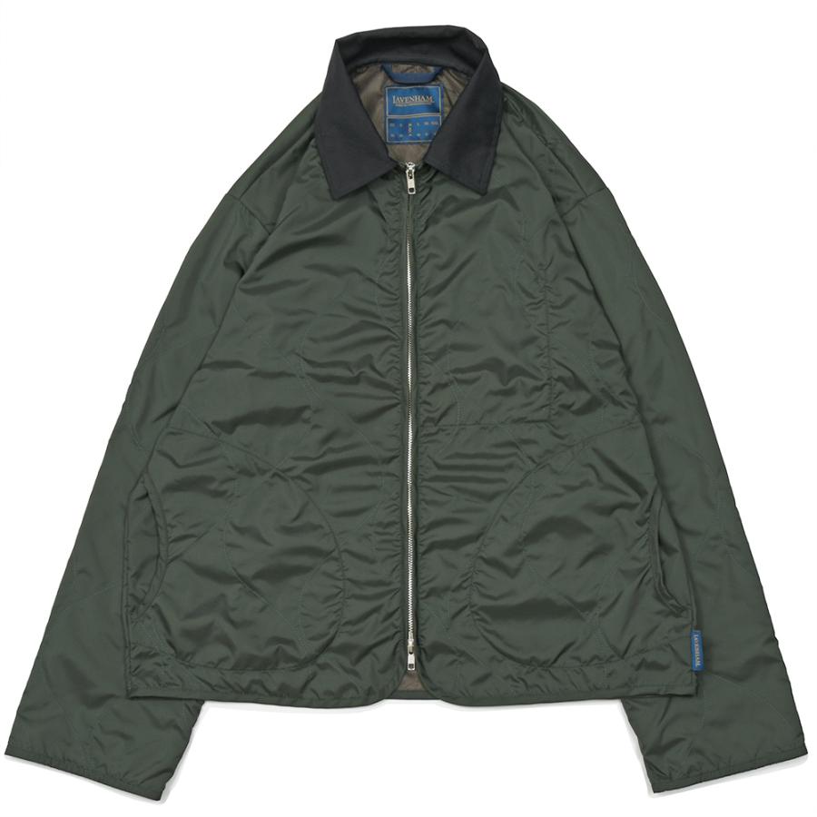 LAVENHAM（ラベンハム）SIDE POCKET UNWADDED TEYNHAM ポリエステル アンワディッド ジャケット