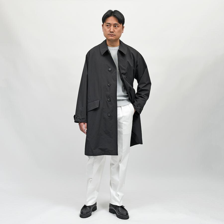 SCYE BASICS（サイベーシックス）ハイデンシティミルクロス バルカラーコートの画像