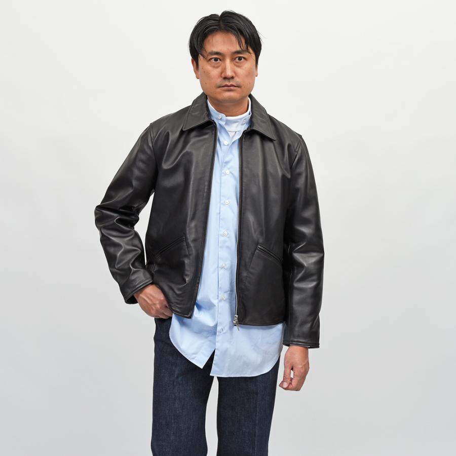 JAMES GROSE（ジェームス グロース）CARTON ZIP JACKET シープスキン