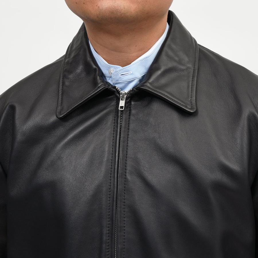 JAMES GROSE（ジェームス グロース）CARTON ZIP JACKET シープスキン