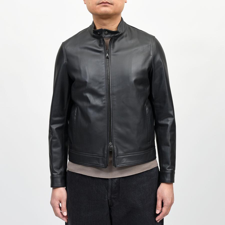 EMMETI（エンメティ）JURI SPレザー ラムナッパレザー ライダースジャケットの画像