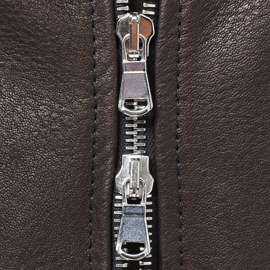 EMMETI（エンメティ）MARCUS ラム ナッパレザー ボンバージャケット