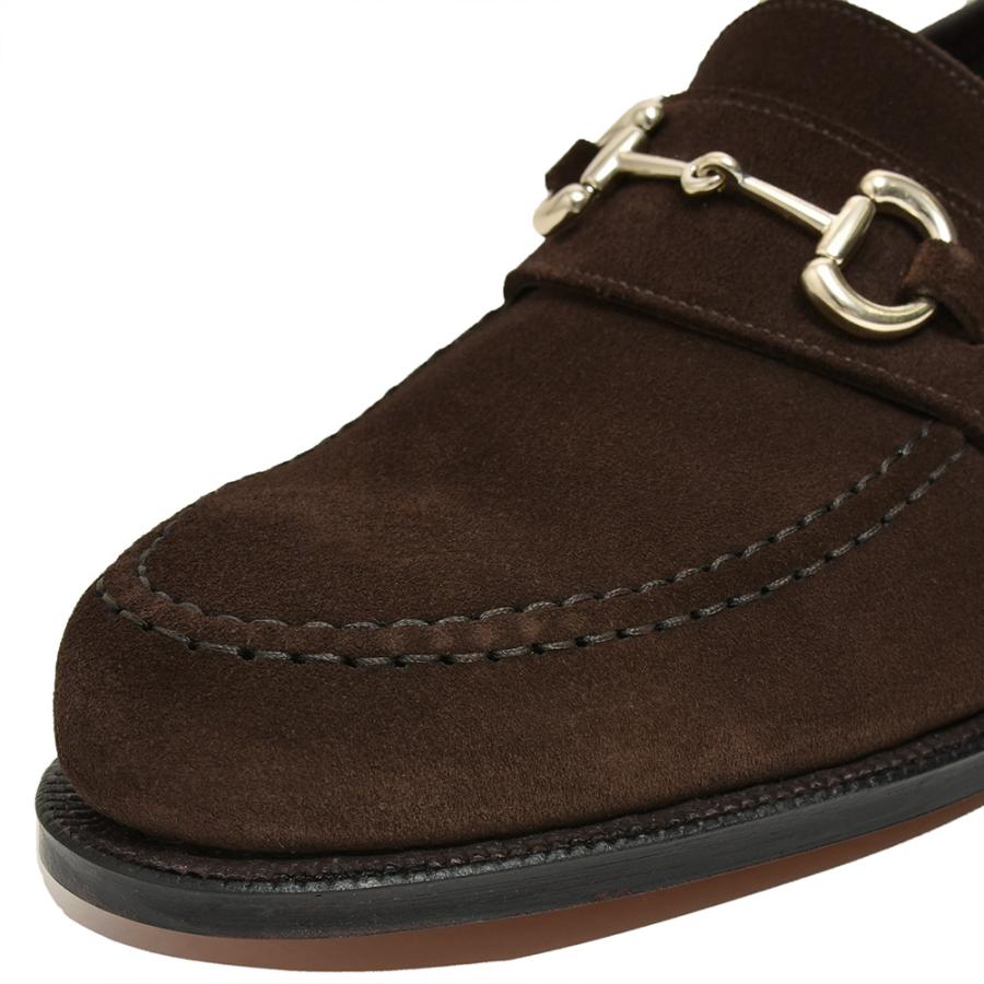 Crockett＆Jones クロケットアンドジョーンズFINCHLEY2 フィンチリー2 カーフスエード アンライニング ビットローファーの画像