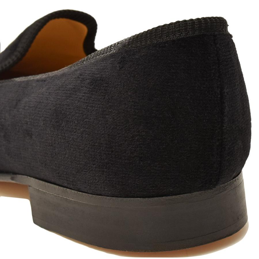 Tricker's（トリッカーズ）CHURCHILL ベルベット スリッパー