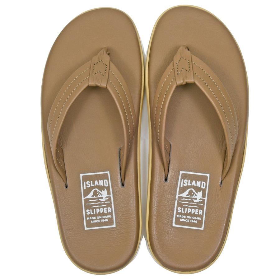 ISLAND SLIPPER アイランドスリッパ202 フルグレインレザー トング