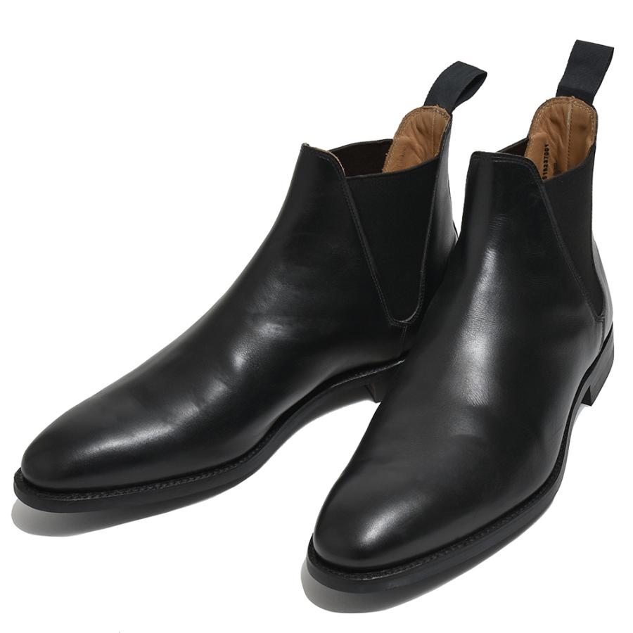 Crockett＆Jones（クロケットアンドジョーンズ）CHELSEA8 カーフ サイドゴアブーツ | 