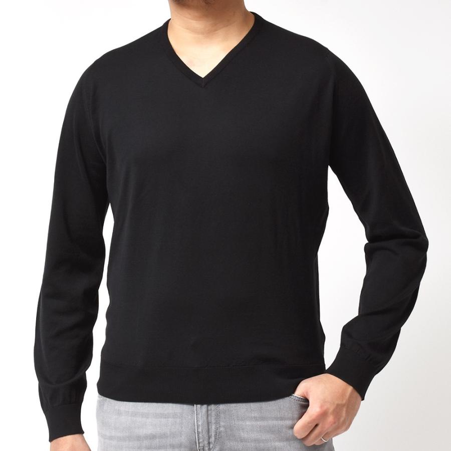 JOHN SMEDLEY ジョンスメドレー PALERMO シーアイランドコットン 30ゲージ Vネック ニット |  | 05