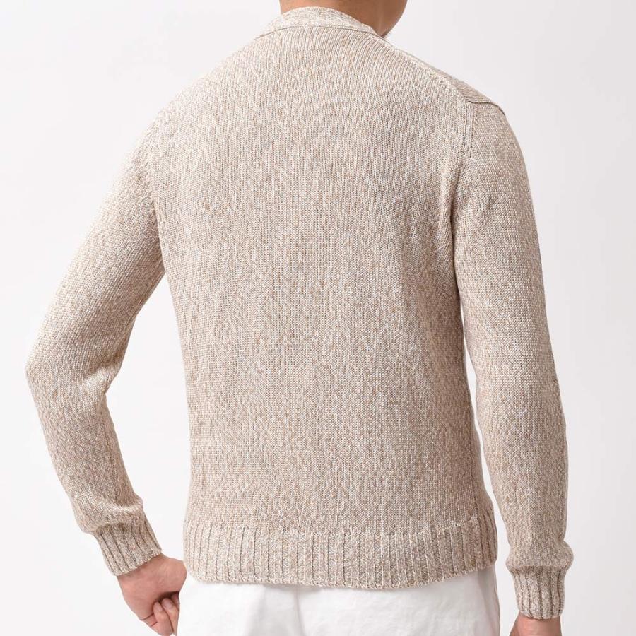 Settefili Cashmere セッテフィーリ カシミア リネン コットン メランジ ニット カーディガン｜realclothing｜09