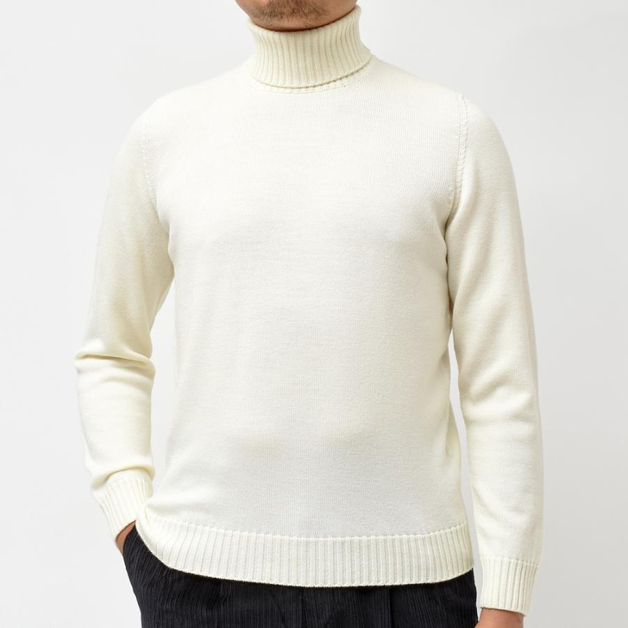 Drumohr ドルモア メリノウール 8ゲージ タートルネック ニット : ring