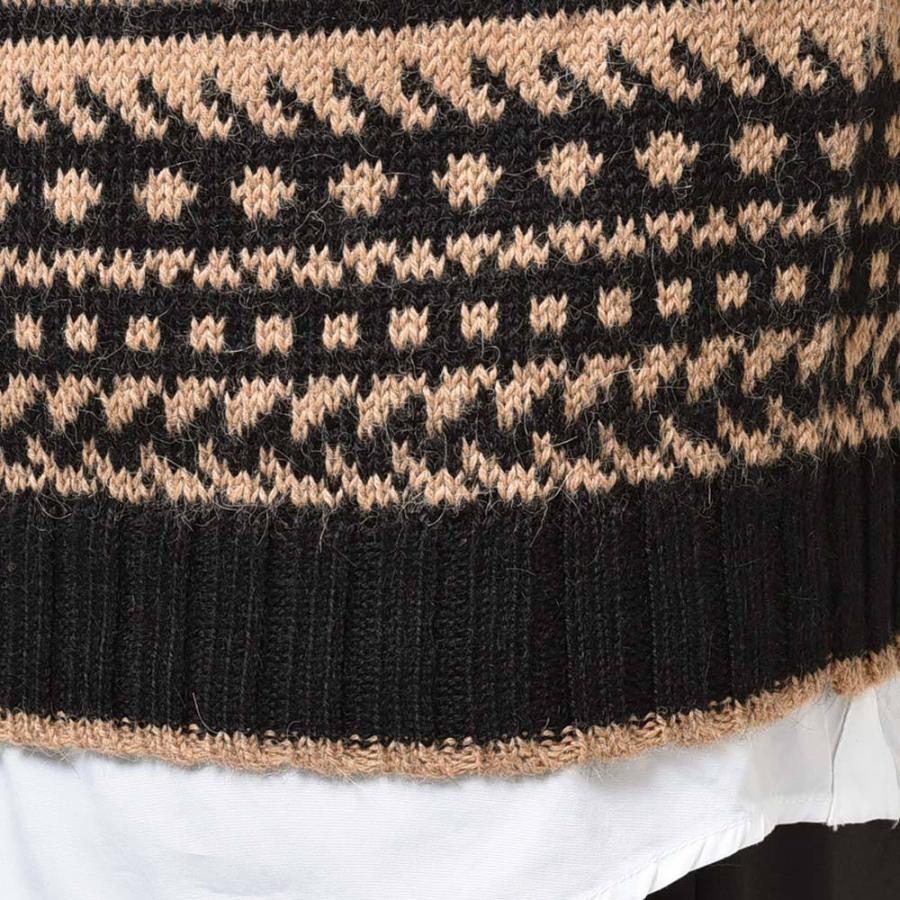 RAffa MOLINA ラッファモリーナ アルパカ Vネック ニットベスト : ring