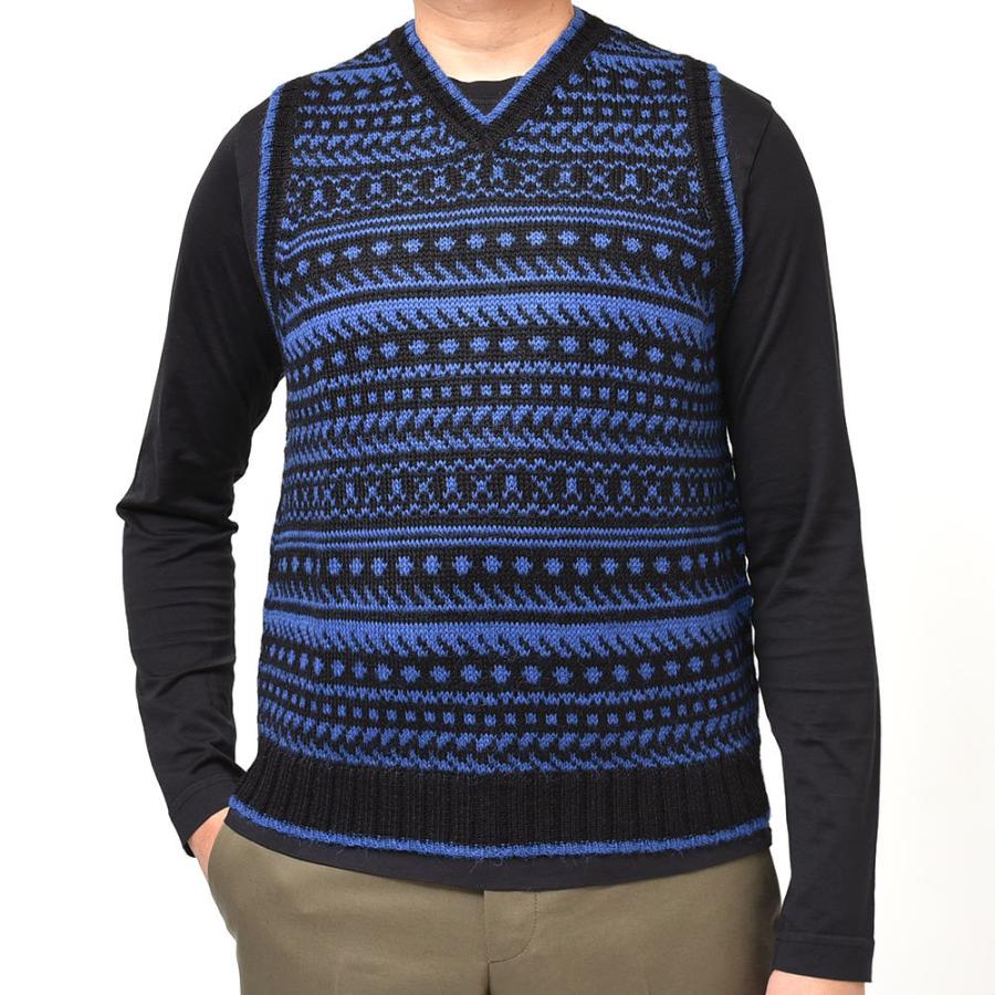 RAffa MOLINA ラッファモリーナ アルパカ Vネック ニットベスト : ring