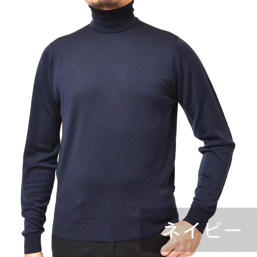 JOHN SMEDLEY ジョンスメドレー RENOLD メリノウール 30ゲージ タートルネック ニット MODERN FIT |  | 11