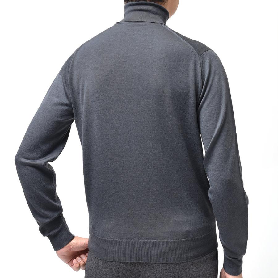 JOHN SMEDLEY ジョンスメドレー RENOLD メリノウール 30ゲージ タートルネック ニット MODERN FIT |  | 02