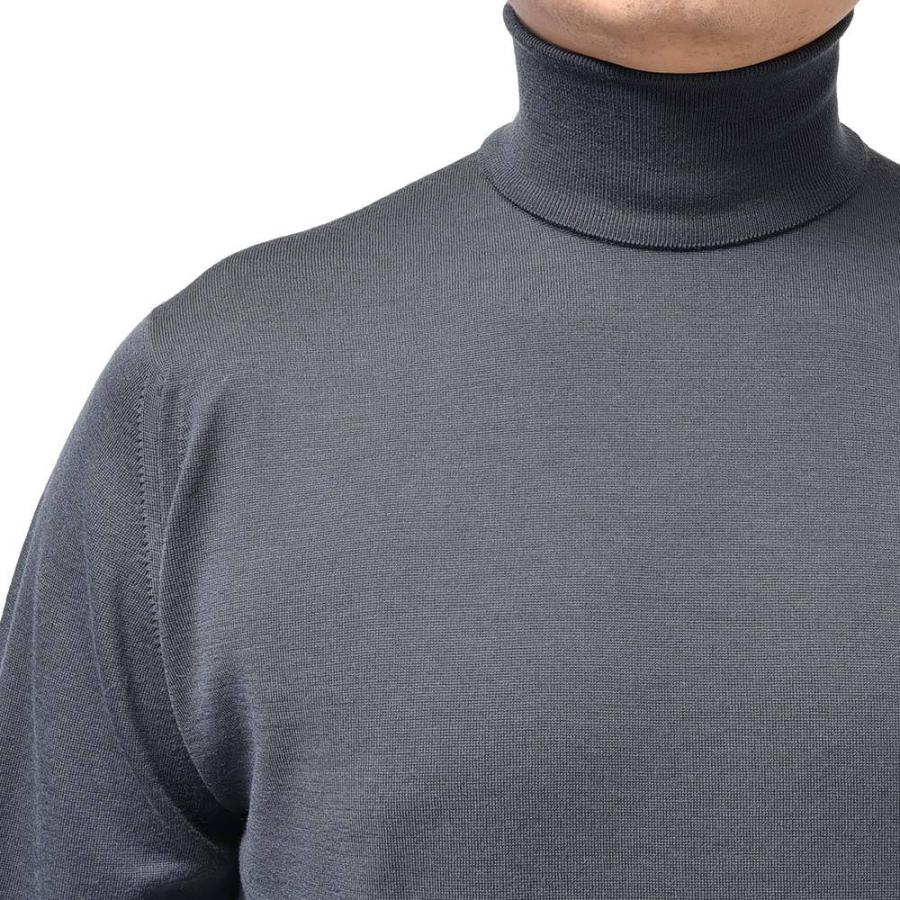 JOHN SMEDLEY ジョンスメドレー RENOLD メリノウール 30ゲージ タートルネック ニット MODERN FIT |  | 03