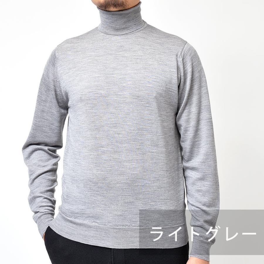 JOHN SMEDLEY ジョンスメドレー RENOLD メリノウール 30ゲージ タートルネック ニット MODERN FIT |  | 06