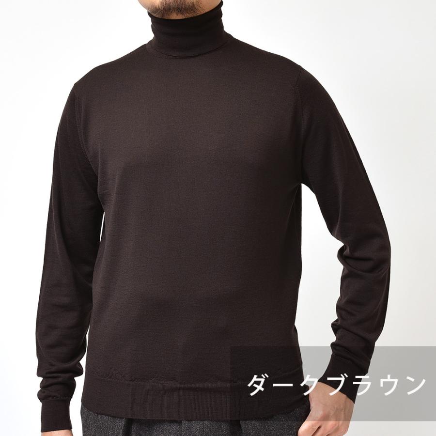 JOHN SMEDLEY ジョンスメドレー RENOLD メリノウール 30ゲージ タートルネック ニット MODERN FIT |  | 07