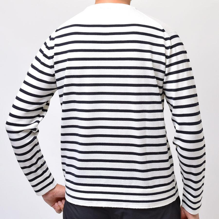 JOHN SMEDLEY ジョンスメドレー A4474 メリノウール 24ゲージ ボーダー 