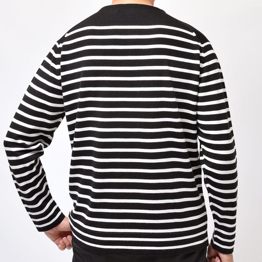 JOHN SMEDLEY ジョンスメドレー A4474 メリノウール 24ゲージ ボーダー