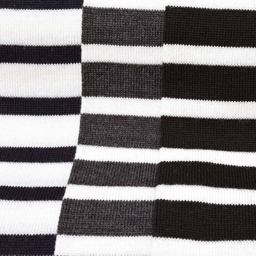 JOHN SMEDLEY ジョンスメドレー A4474 メリノウール 24ゲージ ボーダー