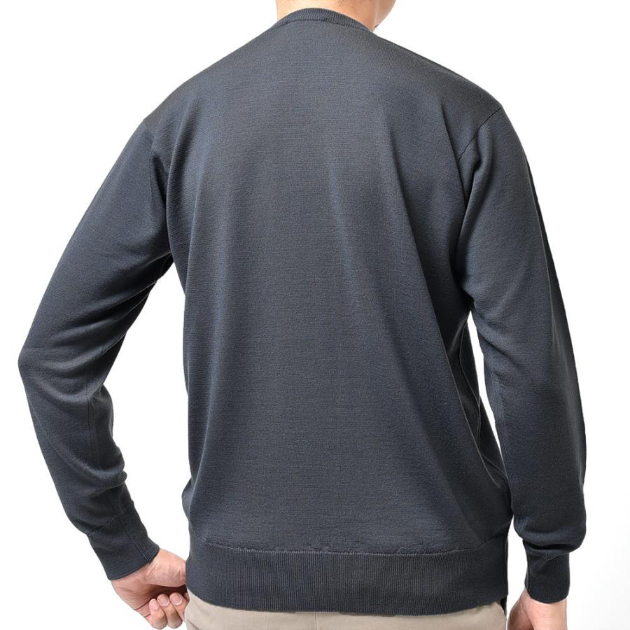 JOHN SMEDLEY ジョンスメドレー A4543 メリノウール 24ゲージ クルー